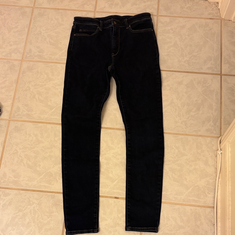 Uniqlo Dark Blue Skinny Jeans